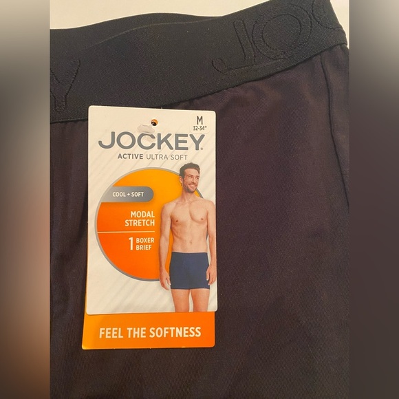 JOCKEY 2 PAIR BOXER BRIEFS ACTIVE ULTRA SOFT MODAL STRETCH MEDIUM 32-34 - Picture 6 of 6